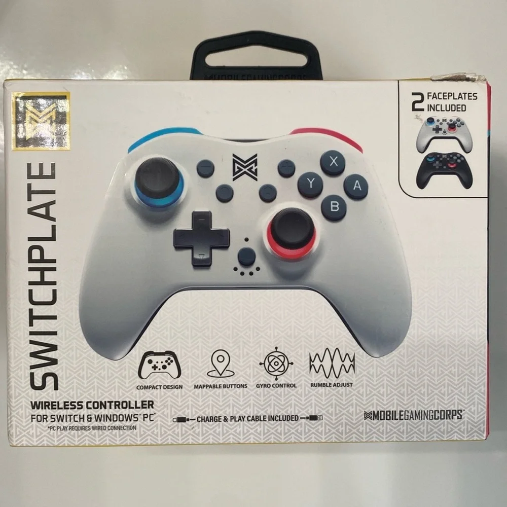 MGC‎ Switchplate Wireless Gaming Controller, New in Box